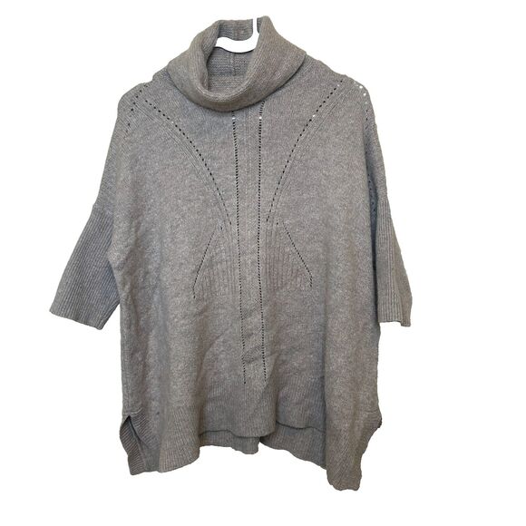 DTLM Repeat Wool Cashmere Cream Knit Pullover Sweater Women Sz 40 Medium - Picture 1 of 8
